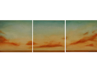 Sunset (Triptych) by Isis  Godfrey