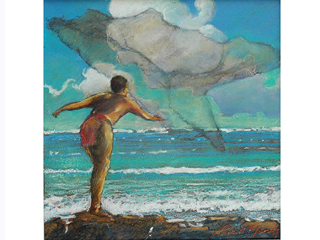 Net Fisherman by Russell Lowrey