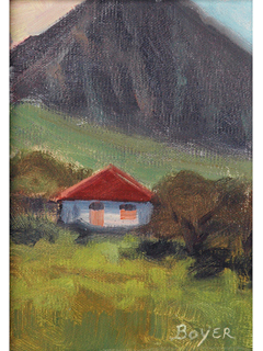 Koolau with House by Lynne Boyer