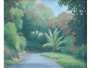 Along the Hana Road by Gary Reed (1948-2015)