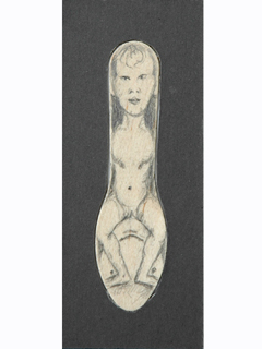 Spoon Drawing V by Sanit Khewhok