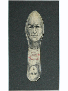Spoon Drawing VI by Sanit Khewhok