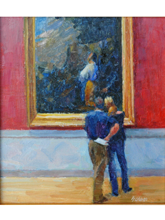 Art Lovers by Fred  Salmon