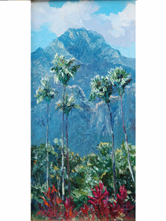 Ho'omaluhia Park by Betty Hay Freeland (1941-2023)