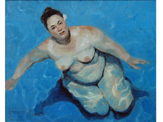 Summer Swim by Chris Campbell