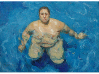 Swimmer III by Chris Campbell