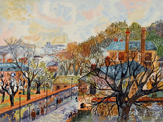 Paris Novembre by Guy Buffet (1943-2023)