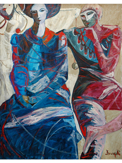 Muse by Luigi Fumagalli