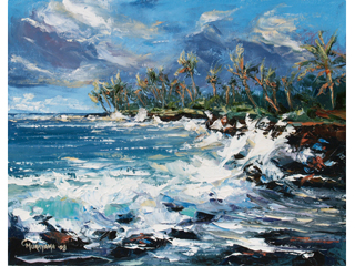 Windy Keanae by Craig Murayama