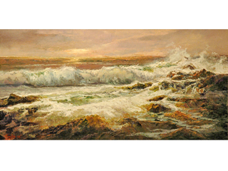 On The Rocks At Dawn by Ed  Furuike
