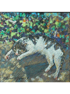 French Cat by Russell Lowrey