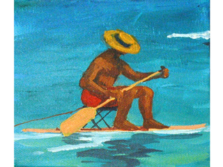 Cool Paddler by Louisa S. Cooper