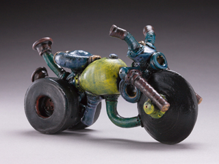 Yellow Motorbike by Daven Hee (View 2)