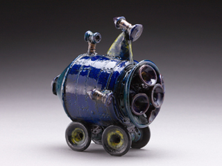Blue Rocket Racer by Daven Hee (View 2)