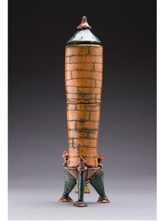 Orange rocket by Daven Hee