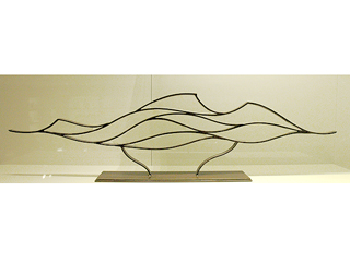 Wave Sculpture by Scott Fitzel
