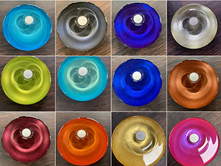 Assorted Colored Xen Bowls by Scott Fitzel (View 2)