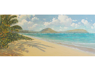 Kahala Beach by Russell Lowrey