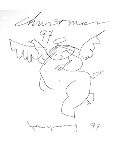 Untitled:  Christmas Angel I by John Young (1909-1997)