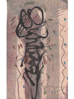 Untitled: The Embrace by John Young (1909-1997)