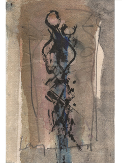 Untitled:  Figure With Child by John Young (1909-1997)