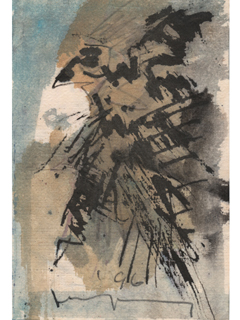 Untitled:  In Flight by John Young (1909-1997)