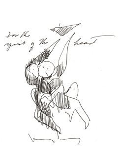 Untitled: For The Spirit Of The Heart by John Young (1909-1997)