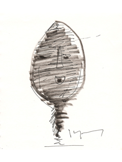 Untitled: A Glance by John Young (1909-1997)