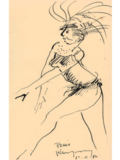 Untitled:  Dancer by John Young (1909-1997)