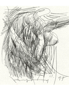 Untitled:  Figures In Motion by John Young (1909-1997)