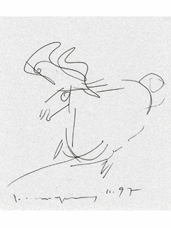 Untitled:  Horse by John Young (1909-1997)