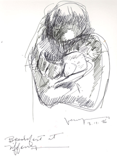 Breakfast At Tiffany by John Young (1909-1997)