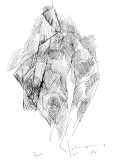 Untitled: Man by John Young (1909-1997)