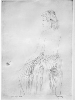 Grass Skirt Hawaii by John Kelly (1876-1962)