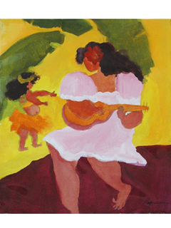 Little Miss Whit & Tutu by Mapuana Schneider