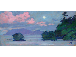 Heeia Moon by Dennis Morton
