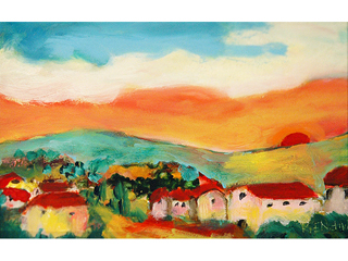 Village by Anthony  Mendivil