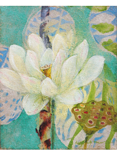 Lotus and Coco Palms (Local Girls Series) I by Noe Tanigawa