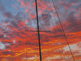 Hawaii Sunset by Lawrence Muttick