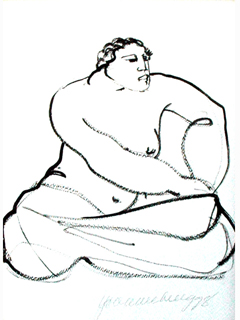 Untitled Figure I by Yvonne Cheng