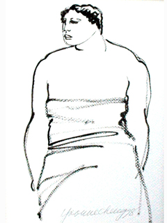 Untitled Figure IV by Yvonne Cheng