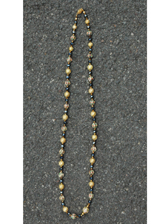 #343 Cloisonné, Crystal and Hollow Gold Beads by Russell  Lowrey's Doges Treasures (View 2)