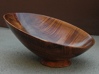 Untitled: Oval Bowl by Frank  McClure