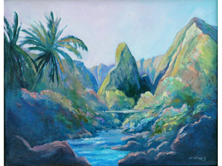 Magnificent Iao Needle by Warren Stenberg
