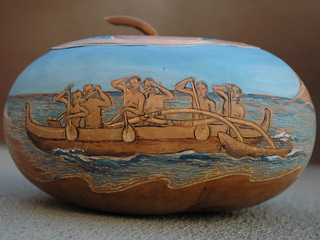 Outrigger Canoe Regatta by Jennifer A. Rothschild (View 2)