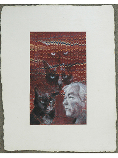Self Portrait With Cinder  by Sanit Khewhok (View 2)