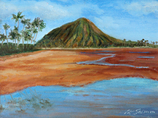 Kuliouou Beach Park by Ingrid Salmon