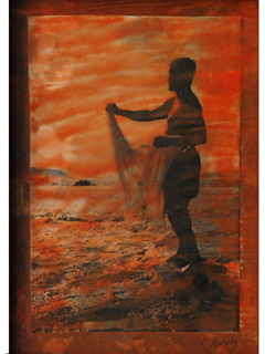Net Thrower by Russell Lowrey