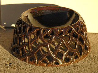 Cat Bowl by Diane KW