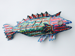 Fish with One Horn by Bernard  Moriaz